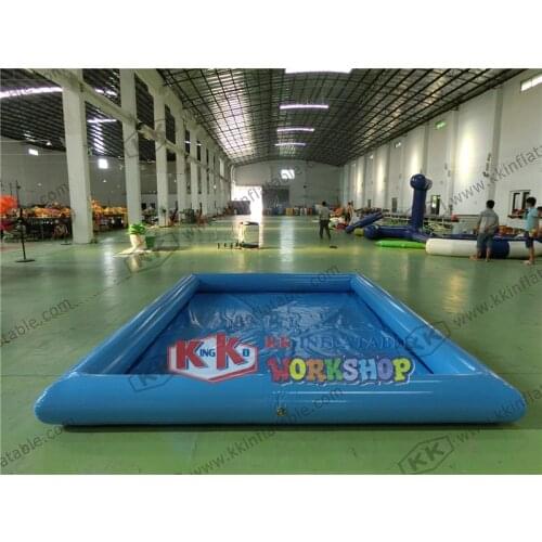 Inflatable square closed sump Small childrens Water Park Factory direct sales size can be customized Shape modeling