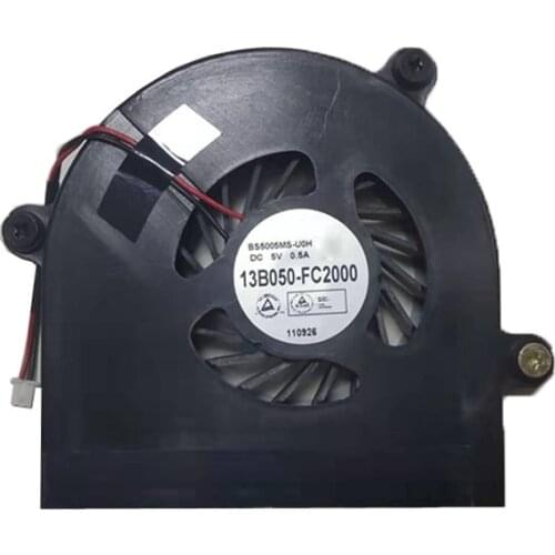 Laptop CPU Fan For ECS MB50 BS5005MS-U0K 13B050-FM2000 For Mouse Computer MB50II1 For LuvBook DC5V 0.5A 12MM 2PIN New