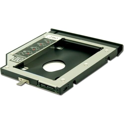 WZSM New 9.5mm 2nd SATA HDD SSD Hard Disk Drive Caddy for Lenovo E570 E570C E575 Optical drive bracket With screw