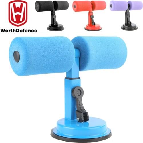 Worthdefence Portable Sit Up Machine Abdominal Gear Push Up Stand Handle Bar Workout Exercise Fitness Equipment for Home Gym
