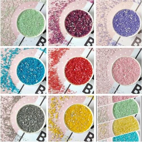 Edible Cololful Confetti Sprinkles Cake Cookie Cupcake IceCream Donut