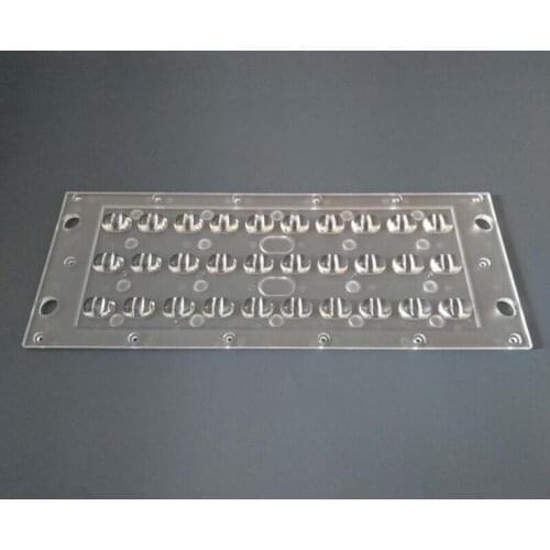 #TF-282.6 High quality Led Optical Lens, Street Light lens, Size: 282.6X109mm, Clean Surface, PMMA Materials
