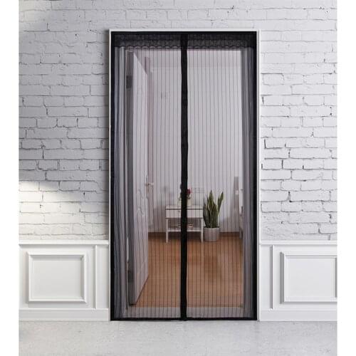Premium 8 Size Summer Magnetic Screen Door Curtain Net Anti Mosquito Insect Fly Bug Room Divider Automatic Closing Magnetic Bug