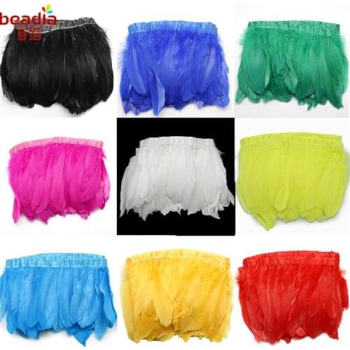 1m/Bag Height 15-20cm Large Floating Goose Lace For Party Decor DIY Craft Jewelry Clothing Accessories Ribbon Making Art Display