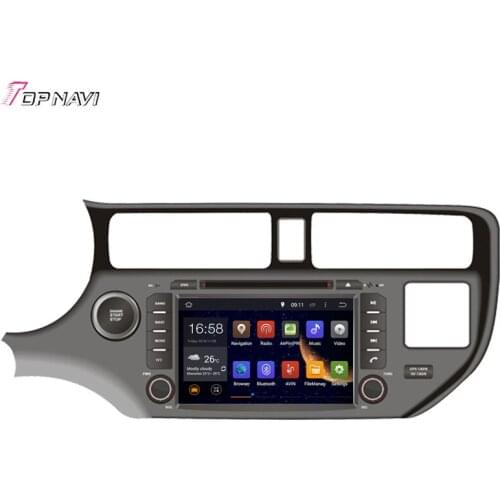 Topnavi 8'' Octa Core 2GB RAM Android 6.0 Car Radio Stereo GPS for KIA K3/RIO/K3/Rio/All Pride/All Rio (Indonesia) Audio DVD