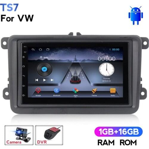 Car Radio Android For Volkswagen VW Passat B6 Touran GOLF5 POLO jetta 7'' GPS Navigation DSP WIFI Bluetooth Car Stereo DVR OBD