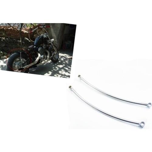 Freeshipping Custom Rear Fender Rail Support Bracket Mount Holder For Harley Honda Kawasaki Suzuki Yamaha Cruiser Cafe Bobber XL