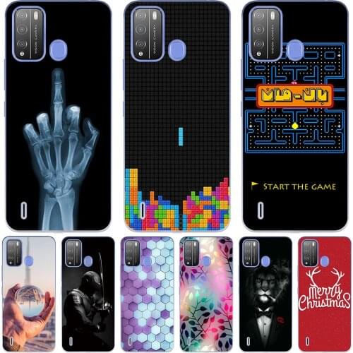For Itel Vision 1 1 Plus 2020 / 1 Pro 2021 Cases Silicone Soft TPU Back Cover Protective Cute Fundas Luxury Coque Bags