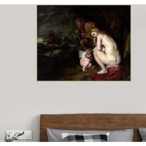 Citon Peter Paul Rubens《Venus Frigida》Canvas Art Oil Painting Artwork Poster Picture Wall Decor Home Interior Decoration