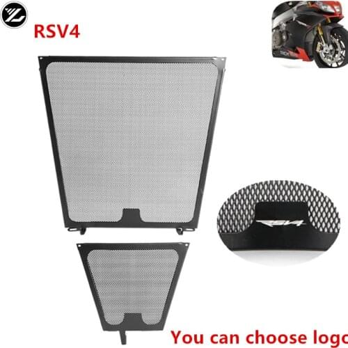 For APRILIA RSV4 Motorcycle Parts Aluminum Frames Radiator Guard Grill Oil Cooler Cover Protector 2010-2014 2015 2016 2017 2018