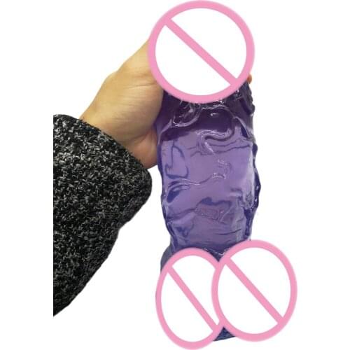 25.5*7CM Giant Huge Dildos Super Big Jelly Dildo With Suction Cup Anal Butt Plug Large Dong Realistic Penis Sex Toy For Woman