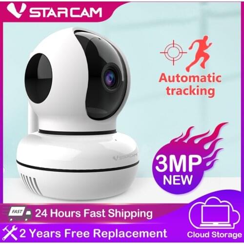 Vstarcam New 3MP/2MP HD IP Camera Wifi Wireless security Cam Intercom IR Night Vision 2-Way Audio CCTV Pet Camera Baby Monitor