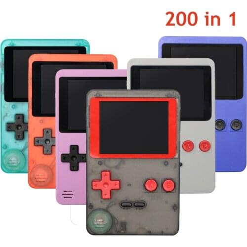 Classic Mini Handheld Game Player Built-in 200 Classic Video Game Console Gift For Children Support TV output