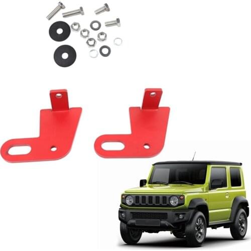 Car Rear Bumper Trailer Towing Hook Kit for Suzuki Jimny 2019 2020 2021 JB64 JB74 Car External Accessory Styling