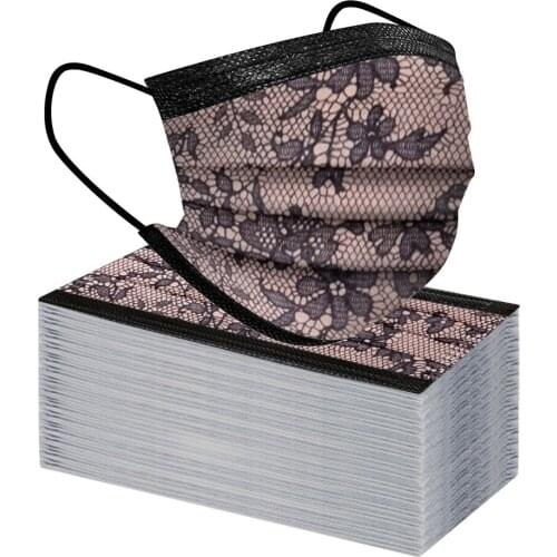 Halloween Masks For Adults Fashion Printing Disposable Mask For Face Headband Bandana Face Mask Fashion Masque Mondmasker Maske