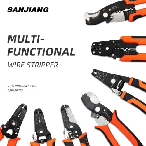 Multifuction Wire Stripper Pliers mini Hand Multi tool Repair Tool Cable Cutter Stripping Crimping Tool Crimper Multitool