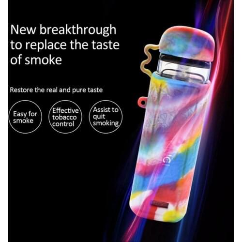 New Voopoo Vinci Pod Silicone Protective Cover With Lanyard 8 Colors 27*16*85mm Dedicated For Vinci Pod Electronic Cigarettes