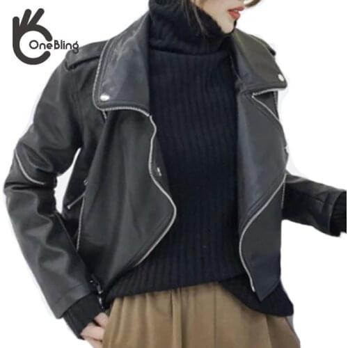 Женские черные куртки ONEBLING China At AliExpress