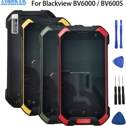 Original used For BlackView BV6000 Bv6000s LCD Display Touch Screen Assembly Repair Part Android 6.0 LCD