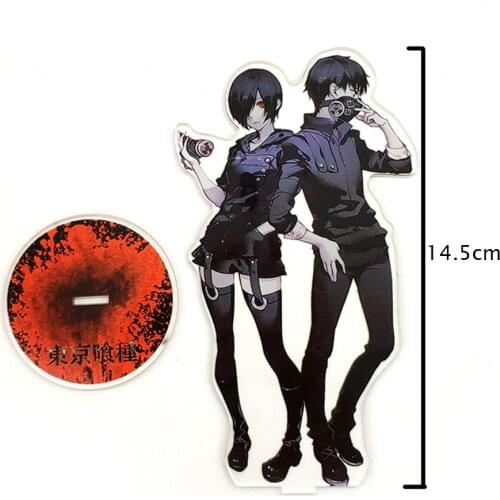 Tokyo Ghoul Kaneki Ken Kirishima Touka ANIME japanese cool acrylic standee figurines desk decoration cake topper anime