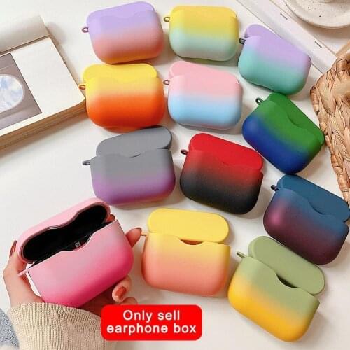 Bluetooth Headset Protective Case For Sony WF-1000XM3 Two-color Earphone Box Gradient Wireless Bluetooth Accessories Charging