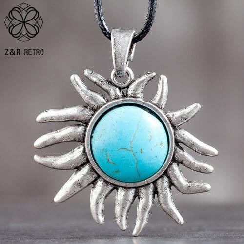 Vintage Jewelry Long Necklace for Women Statement Rope Chain Geometric Pendants Trendy Suspension Decoration Chokers Accessories