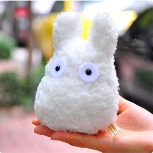 10cm My Neighbor Totoro Cat Cool White Dolls Plush Doll White Toys Dolls