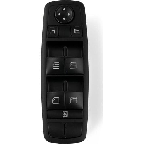 #2518200110 Car Electric Window Lift Switch Control Front Left Unit For Mercedes-Benz ML350 ML450 ML550 Window Control Button