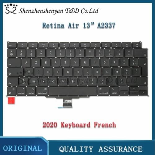 Laptop A2337 French keyboard for Macbook Pro Retina air 13.3 laptop key cap keyboard Brand New M1 EMC 3598 2020 year