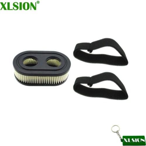 XLSION Air Filter Set For Briggs & Stratton 4247, 5432, 5432K, 593260, 798452; Briggs & Stratton 09P702