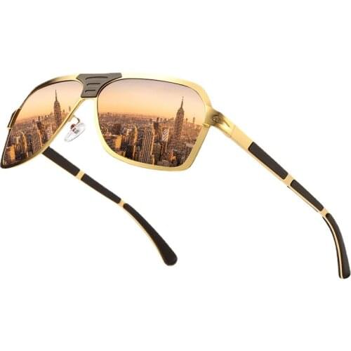 Mens Fashion Polarized Sunglasses Luxury Brand Designe Sunglasses Big Frame Sunglasses Lunette De Soleil Femme Marque De Luxe