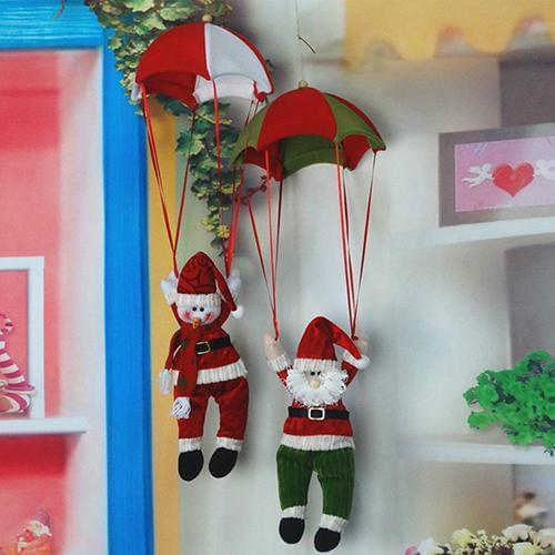 Lovely Xmas Snowman Santa Claus Ornament Christmas Tree Hanging Decoration