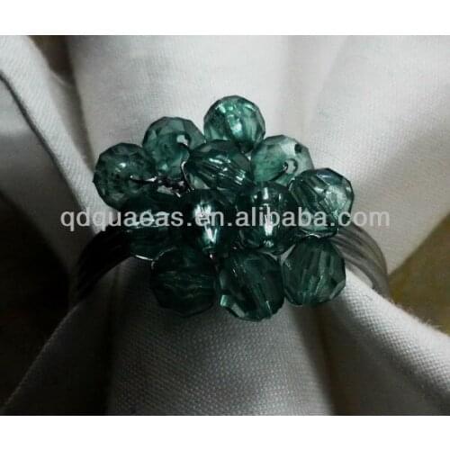 Aliexpress sold beaded wedding napkin ring