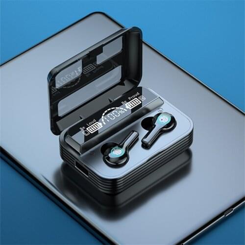 R13 Earphones Charging Box Wireless Headphone Stereo Sports Bluetooth-compatible Waterproof Earbuds Headsets With Microphone