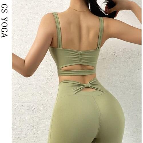 Sexy Sports Bra Woman High Impact Fitness Bra Running Underwear Yoga Tank Tops Training Workout Gym Push Up Crop Top Clothes