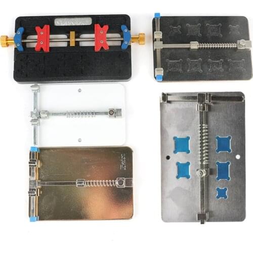 Universal Metal PCB Board Holder Jig Fixture Repair Tool For IPhone Mobile Phone SMD SMT PDA Heating Soldering Iron Rework