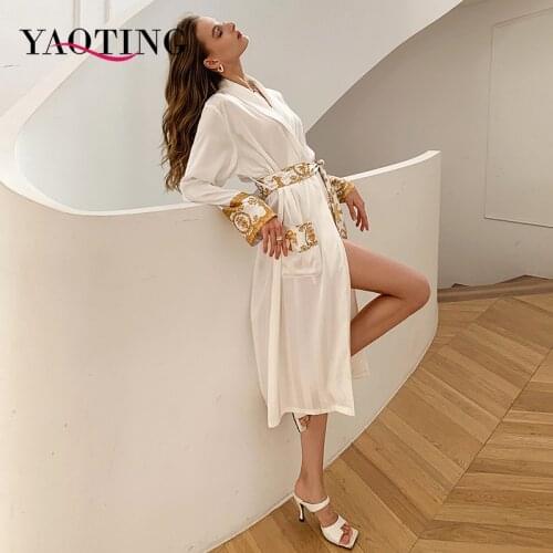 YAO TING Women's Satin Robes