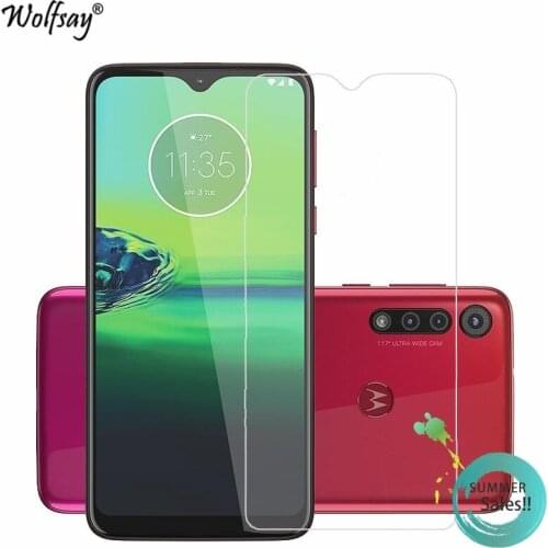 2PCS Glass For Moto G8 Play Screen Protector Tempered Glass For Moto G8 Play Protective 9H Phone Film For Motorola Moto G8 Play