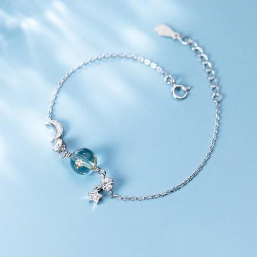 Luxury Authentic 925 Sterling Silver Charm Bracelet & Bangle CZ Crystal Tennis Charm Bracelets For Women Wedding Jewelry