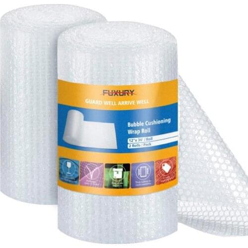 1 Roll Cushioning Bubble Bags Bubble Protective Wrap Roll Air Bubble Roll Wrap Boxes Supplies for Packaging Moving Shipping