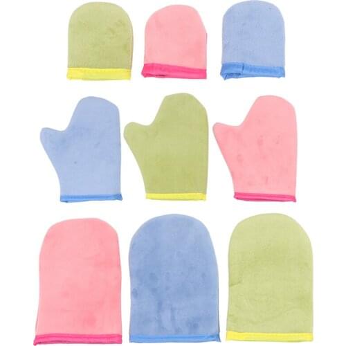 1Pc Body Cleaning Glove Self Tanner Reusable Body Self Tan Applicator Tanning Gloves Cream Lotion Mousse