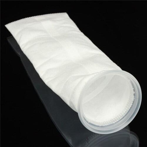 150/200um Fish Tank Micron Filter Sock Aquarium Marine Sump Dry Wet Separation Filter Bag Used With Holder Bracket Hanging