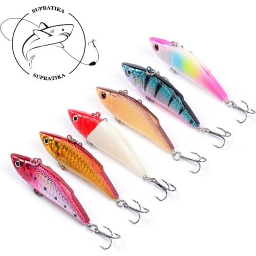 3D Eyes Anti-corrosion Bionic Plastic Fishing Bait Artificial VIB Sinking Wobblers 7cm/10g Freshwater Fishing Lure Hard Bait