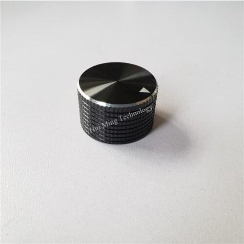 4pcs aluminum knob silver 25*15.5*6.4mm 8mm potentiometer cap Volume knob switch cap Oven oven switching power supply