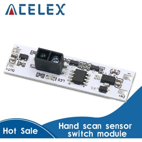 Short Distance Scan Sensor Sweep Hand Sensor Switch Module 36W 3A Constant Voltage for Auto Smart Home Compatible XK-GK-4010A