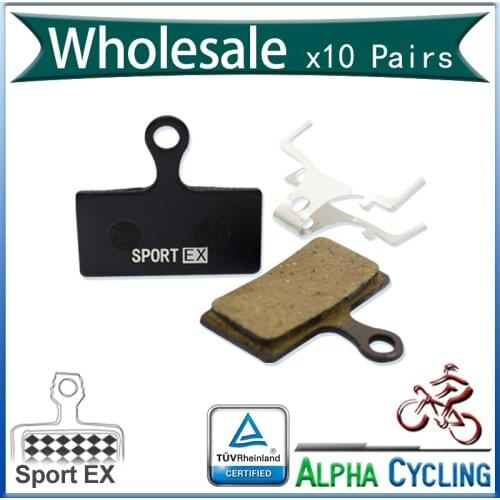 Bicycle Disc Brake Pads FOR M985, M988, Deore XT M785, SLX M666, M675, Deore M615, Alfine S700 Disc Brake, Resin, 10 Pr, BP006
