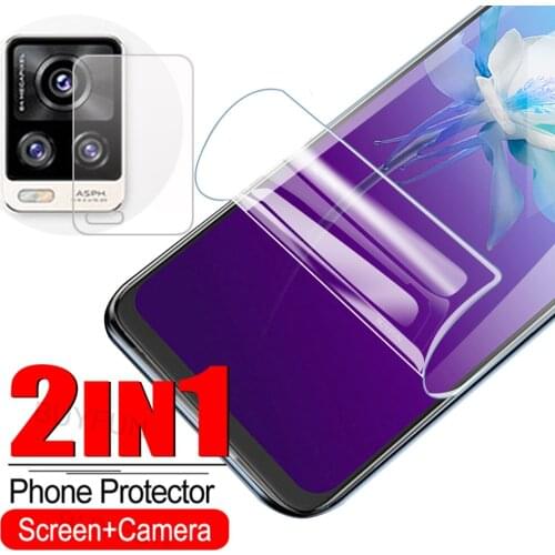 2in1 hydrogel HD protective film For vivo V20/v20 Pro/v20SE Back Camera protective film and front Screenprotect film for VIVOv20