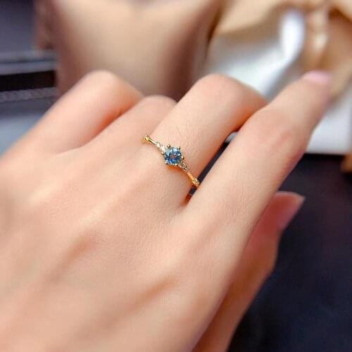 Natural And Real Red Topaz Ring Wedding Engagement Topaz Ring Fine Jewelry Wholesale 925 sliver Ring