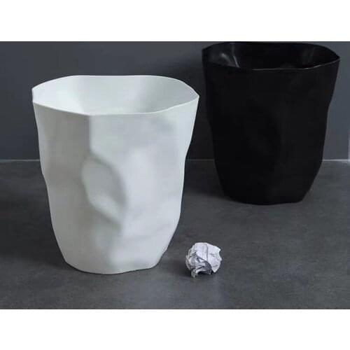 Creative Household Trash Can Bathroom Kitchen Living Room Office Bedroom Dormitory Toilet Paper Basket Simple Modern для кухни