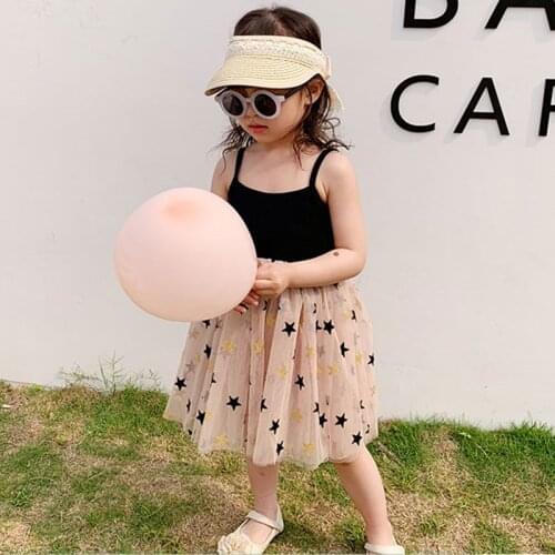 Girls Summer Dress Baby Childrens Clothing Girl Tutu Kids Dresses for Girls Clothes Casual Wear Party Gown Sleeveless Vestidos